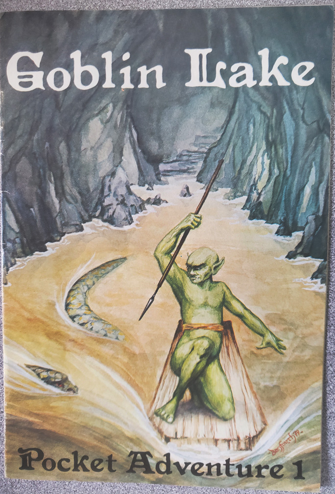 1st edition Goblin Lake mini solo - signed