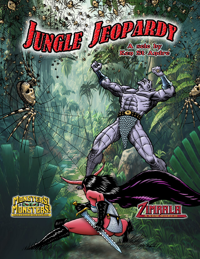 Jungle Jeopardy – Signed M!M! Solo & GM Adventure
